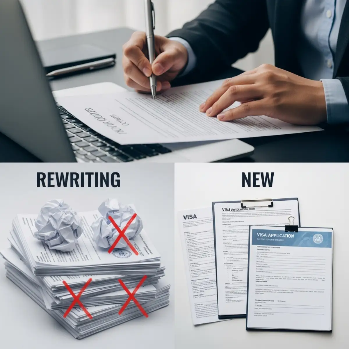 Quy trình xây dựng lại hồ sơ xin visa Schengen sau khi bị từ chối