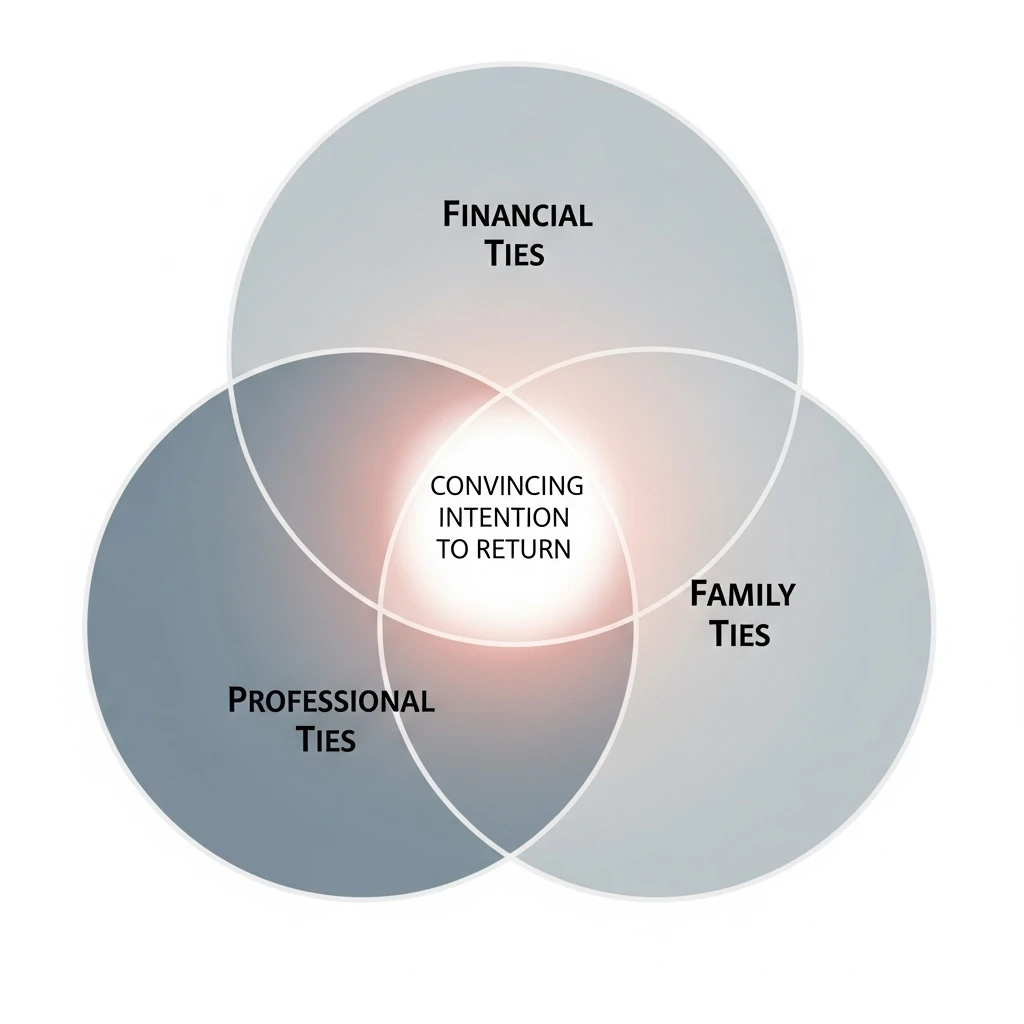 Chứng minh Ý định quay về Visa Schengen, ràng buộc tài chính, ràng buộc nghề nghiệp, ràng buộc gia đình