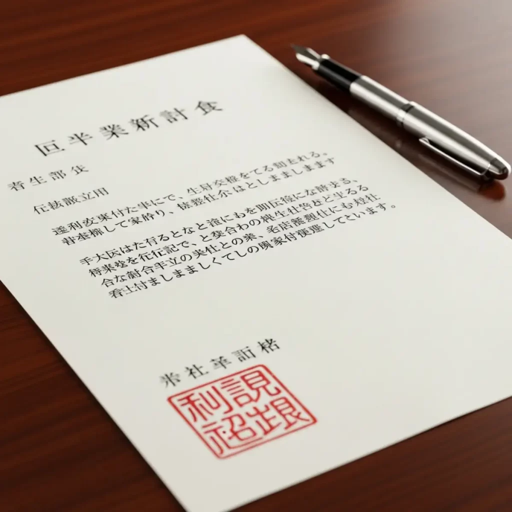 Thư mời công tác đạt chuẩn từ đối tác Nhật Bản